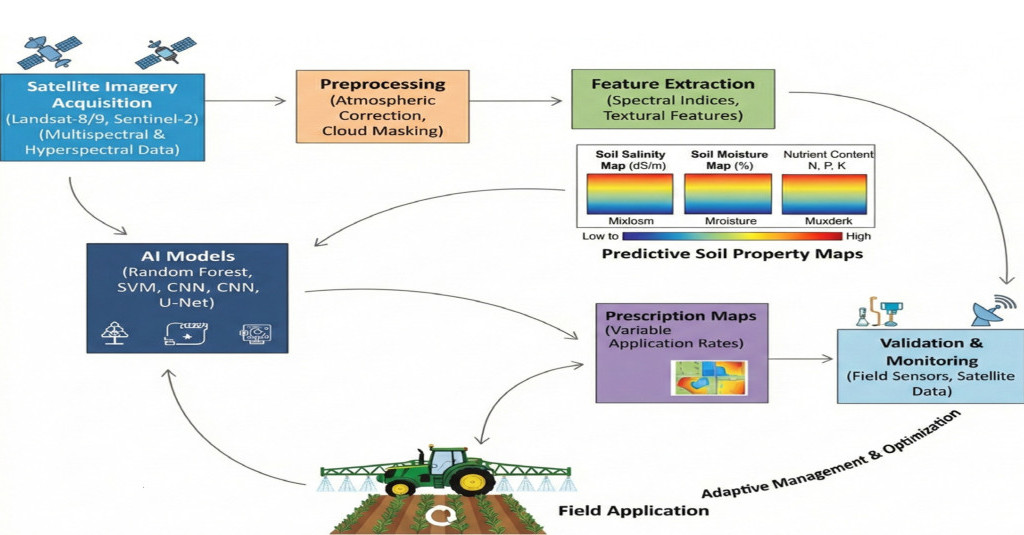 New Review Connects AI and Remote Sensing with Climate-Smart Agriculture