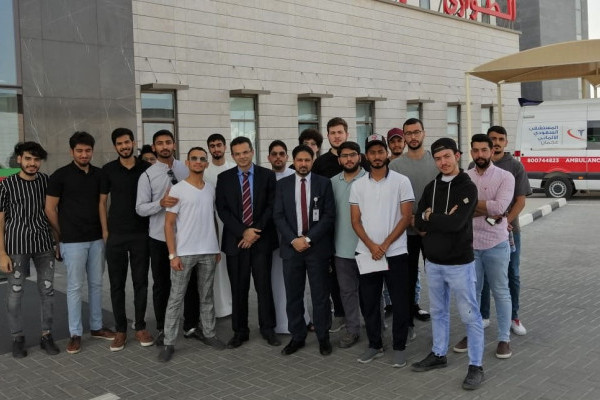 Service Marketing Field Trip to Saudi German Hospital - Ajman