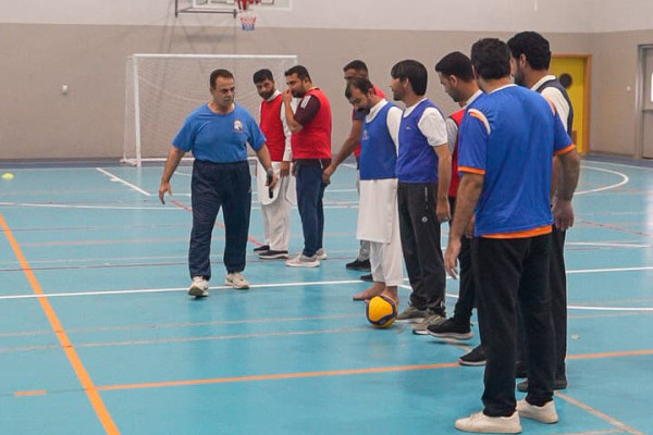 Ajman University’s Athletics Unit Organizes Futsal Tournament for Bus Drivers