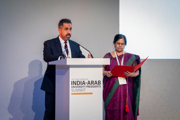 The Second Annual India–Arab University Presidents Summit Opens at Ajman University to Shape the Future of Cross-Regional Higher Education