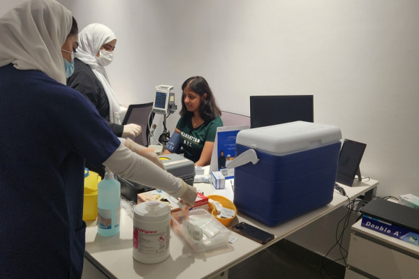 Ajman University Holds Flu Vaccination Campaign