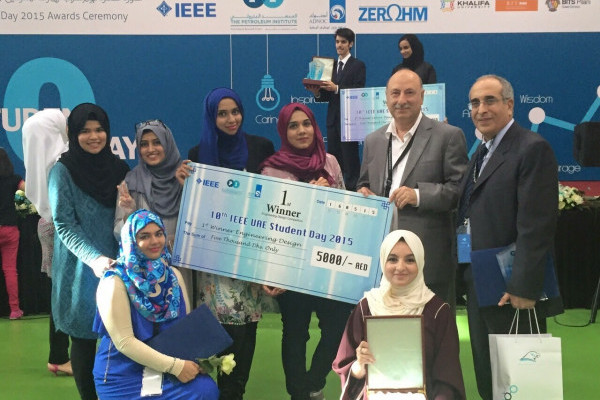Sixth Year in a Row Ajman University Trumps the IEEE UAE Day