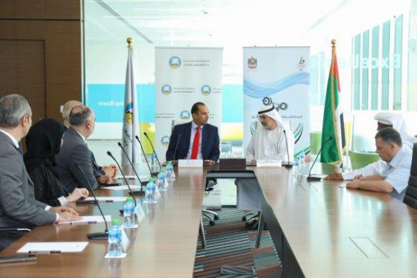 جامعة عجمان توقع مذكرة تفاهم مع اتحاد الإمارات لرفع الأثقال