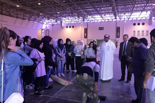Interior Design Department takes a Field trip to Expo Center Sharjah