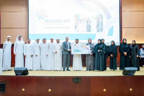 Ajman University Honors the Winning Clubs on AU Global Day 2024