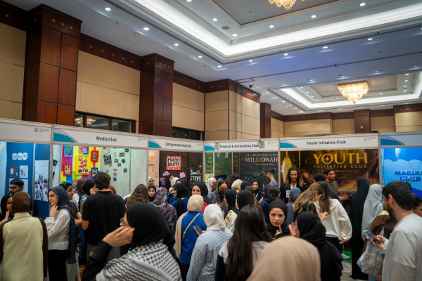 Where 111 Clubs Made Their Case: Inside AU Club Fair 2026