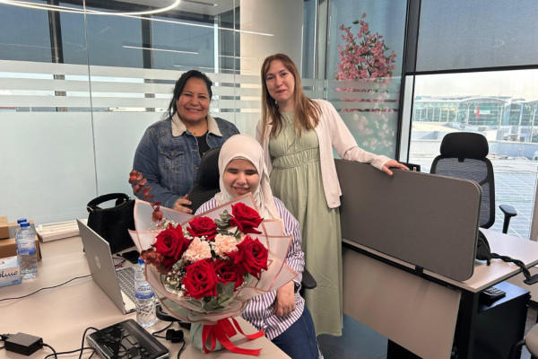 Ajman University Celebrates Alumna’s Career Success at Al Rostamani Group _2