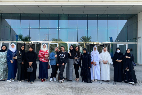Mass Communication Students Visit Mohammed bin Rashid Library