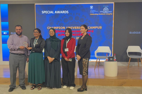 Student Success Center Honored with Champion Campus Award at ENAI UAE 5th Anniversary