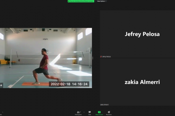 Online Aerobics Session 2021-2022