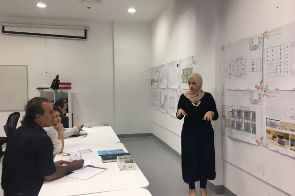 Interior Design Graduation Project Evaluated by External Jury