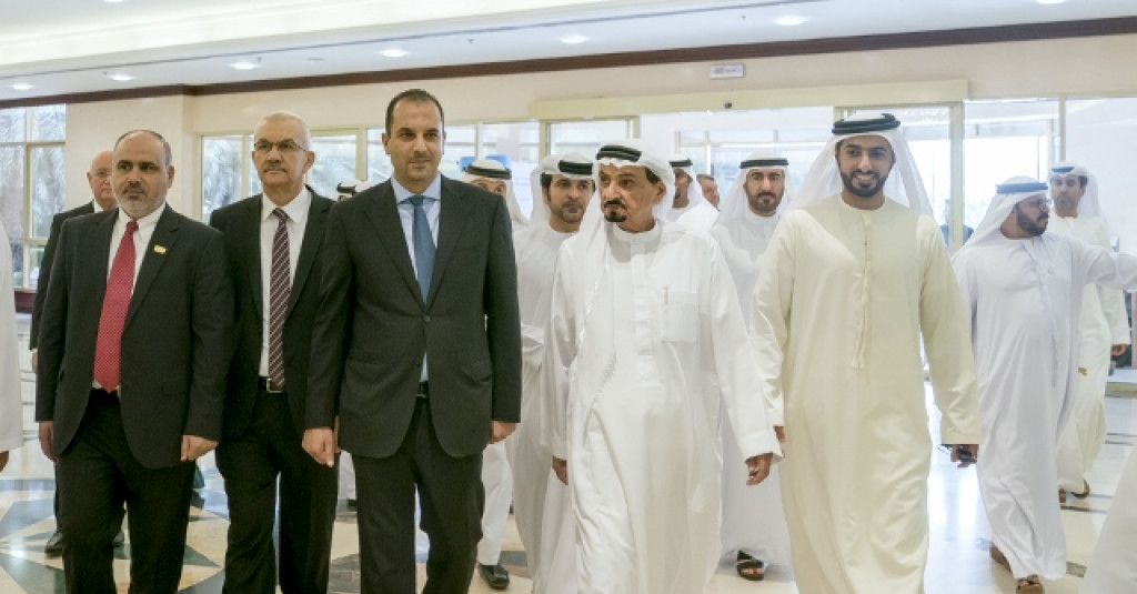 Ruler of Ajman Inaugurates College of Medicine and Mobile Dental Clinic at Ajman University