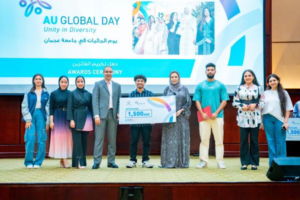 Ajman University Honors the Winning Clubs on AU Global Day 2024