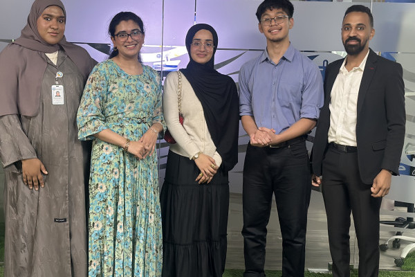 Ajman University Students Participate in the Environmental Students Forum on Circular Economy