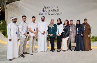 From Classroom to Future Professional Practice: Ajman University's Mass Communication Students and Alumni Participate in the Arab Media Summit