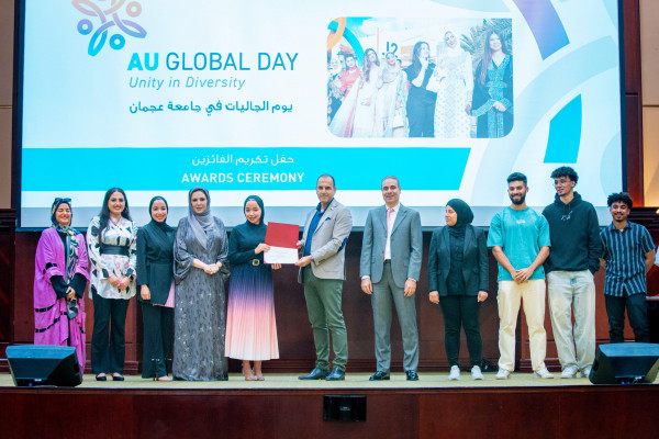 Ajman University Honors the Winning Clubs on AU Global Day 2024