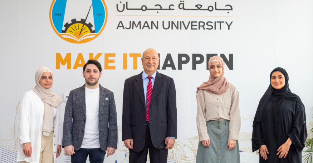 طلاب جامعة عجمان يفوزون بجائزة جيمس دايسون الدولية في هندسة التصميم
