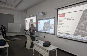 College of Pharmacy and Health Sciences Strengthens Industry Ties with Scanning Electron Microscopy (SEM) Seminar