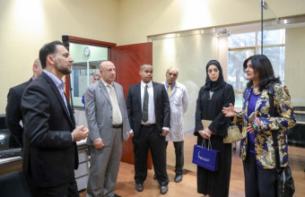Sheraa Delegates Visit Ajman University Innovation Center