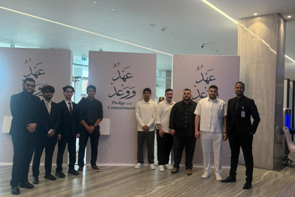AU Students Join the Launch of the Pledge & Promise Initiative at the Abu Dhabi Energy Centre