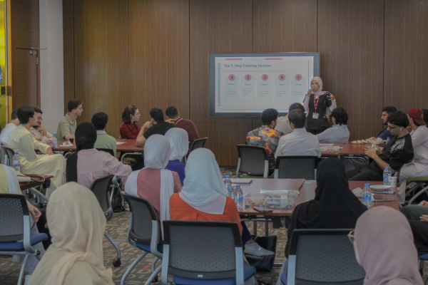 The Student Success Center Hosts Interactive Peer Tutor Training Session 
