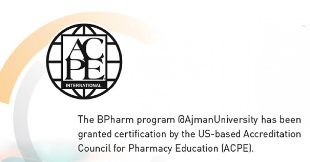 Bachelor of Pharmacy Receives International Certification from ACPE