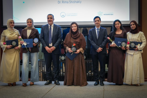 Ajman University Reinforces Its Research Leadership at the 9th Research Day, Showcasing Innovative Student Projects Across Diverse Disciplines