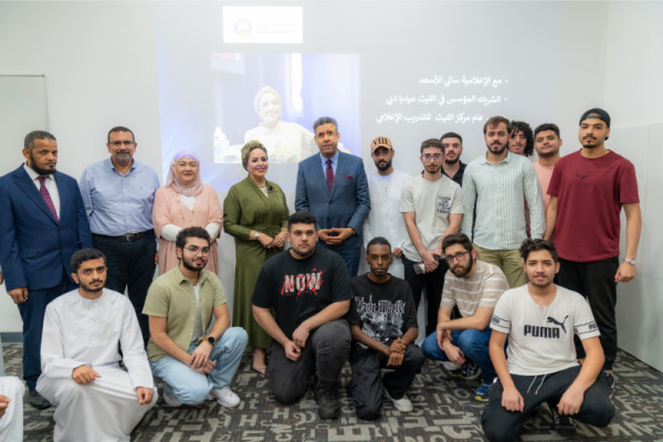 “Successful Journalist in the Era of AI” Workshop at the College of Mass Communication