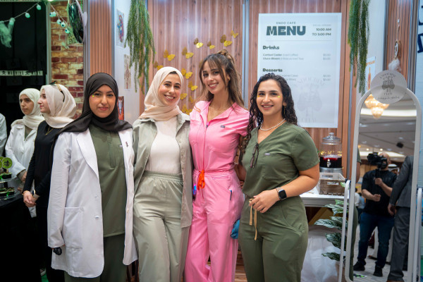 College of Medicine Showcases Student Clubs at Ajman University’s Club Fair