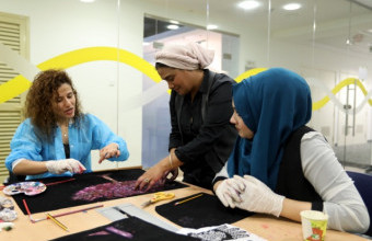 دورة في الديكور الداخلي بالجامعة