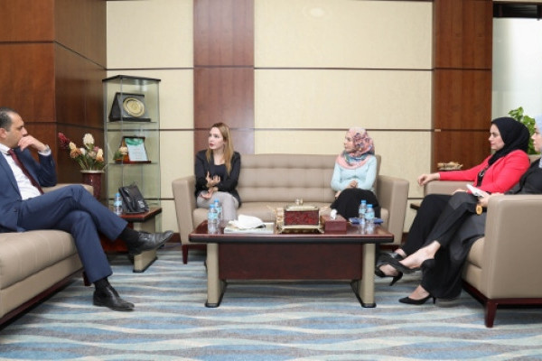 Official Delegates from Kuwait and Palestine Visit AU