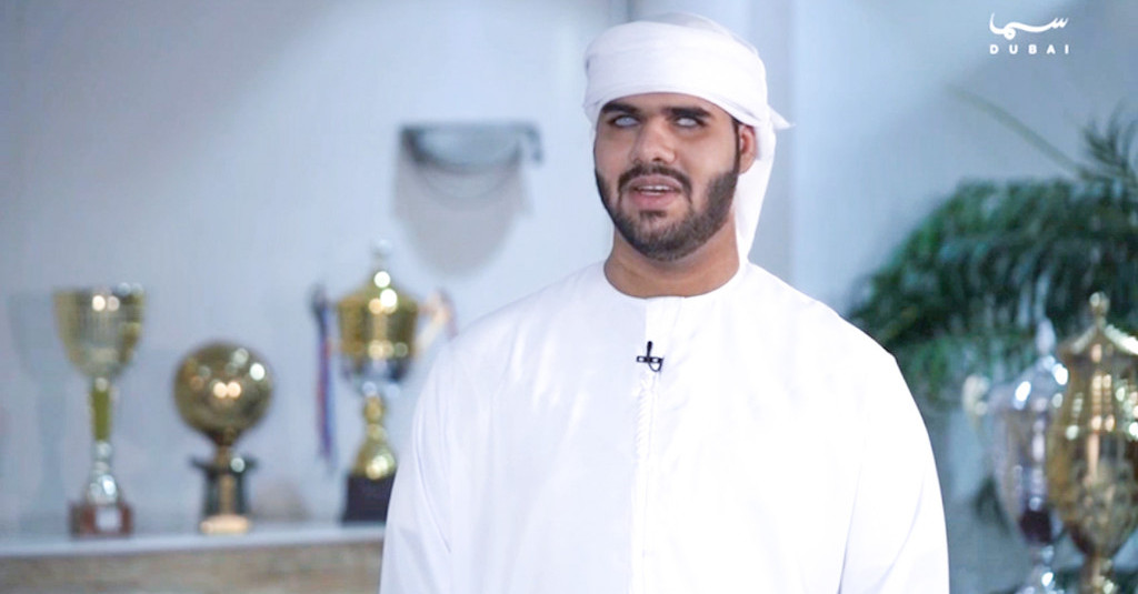 أحمد الكعبي يشارك قصه نجاحه على قناة سما دبي