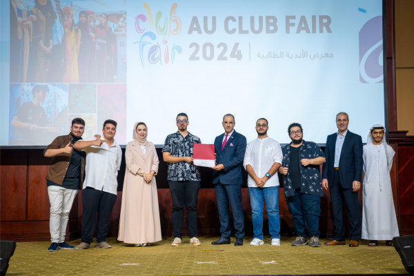 Ajman University Honors Winning Clubs in the 2024 Student Club Fair