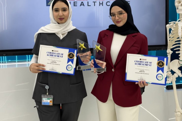 Ajman University Nursing Students Earn Six Trophies at SimWeek 2026