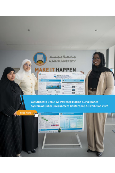 AU Students Debut AI-Powered Marine Surveillance System at Dubai Environment Conference & Exhibition 2026