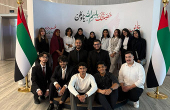 AU Students Join the Launch of the Pledge & Promise Initiative at the Abu Dhabi Energy Centre