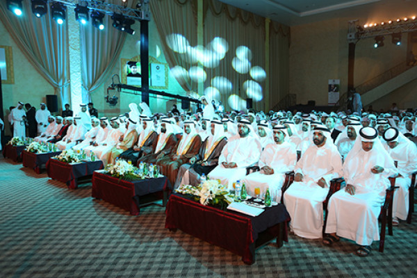 حاكم الفجيرة يشهد حفل تخريج دفعة 2013 في مقر جامعة عجمان بالفجيرة