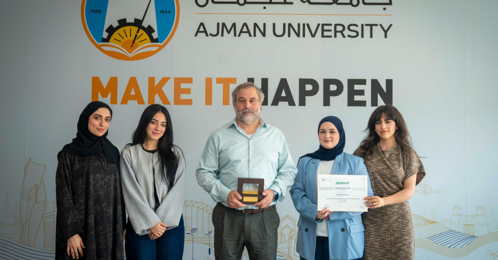 Ajman University Students Secure First and Third Places at DUPHAT 2026