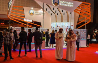 مشاركة متميزة لجامعة عجمان في معرض إيديك بدبي