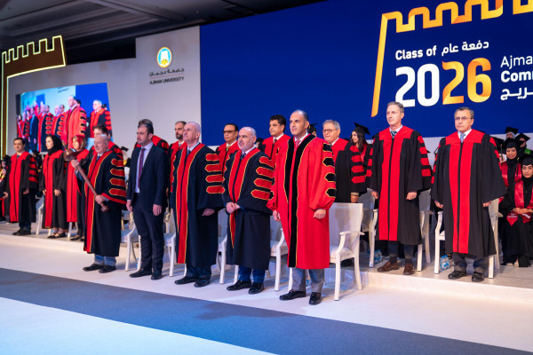 Consort of Ruler of Ajman Witnesses Graduation of 450 Female Students from UAE-Kuwait Brotherhood Class of 2026 at Ajman University