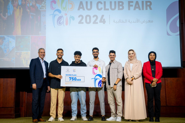 Ajman University Honors Winning Clubs in the 2024 Student Club Fair