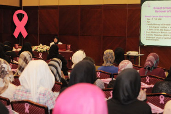 AUST Students Organize “Support Pink” Breast Cancer Prevention Campaign