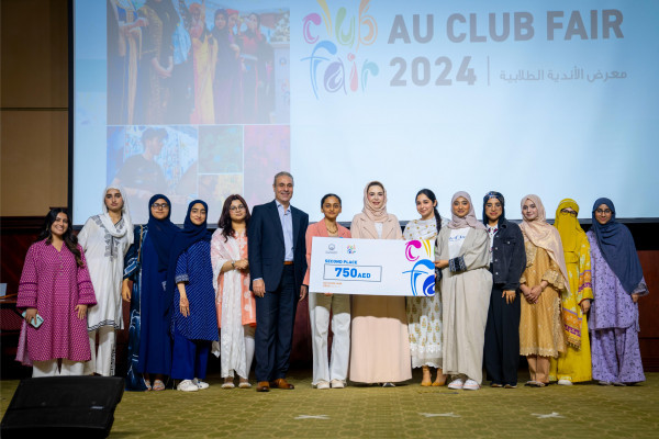 Ajman University Honors Winning Clubs in the 2024 Student Club Fair