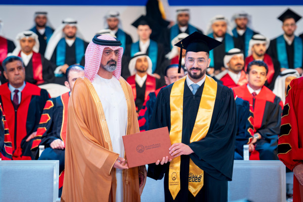Ruler of Ajman and Crown Prince Witness Graduation of 300 Students from the UAE-Kuwait Brotherhood Class of 2026 at Ajman University