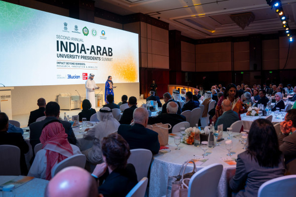 The Second Annual India–Arab University Presidents Summit Opens at Ajman University to Shape the Future of Cross-Regional Higher Education