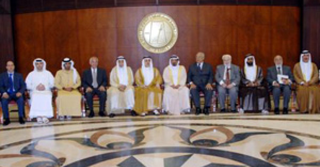 His Highness Sheikh Humaid Bin Rashid Al Nuaimi chairs the meeting of the Board of Trustees of Ajman University of Science and Technology 