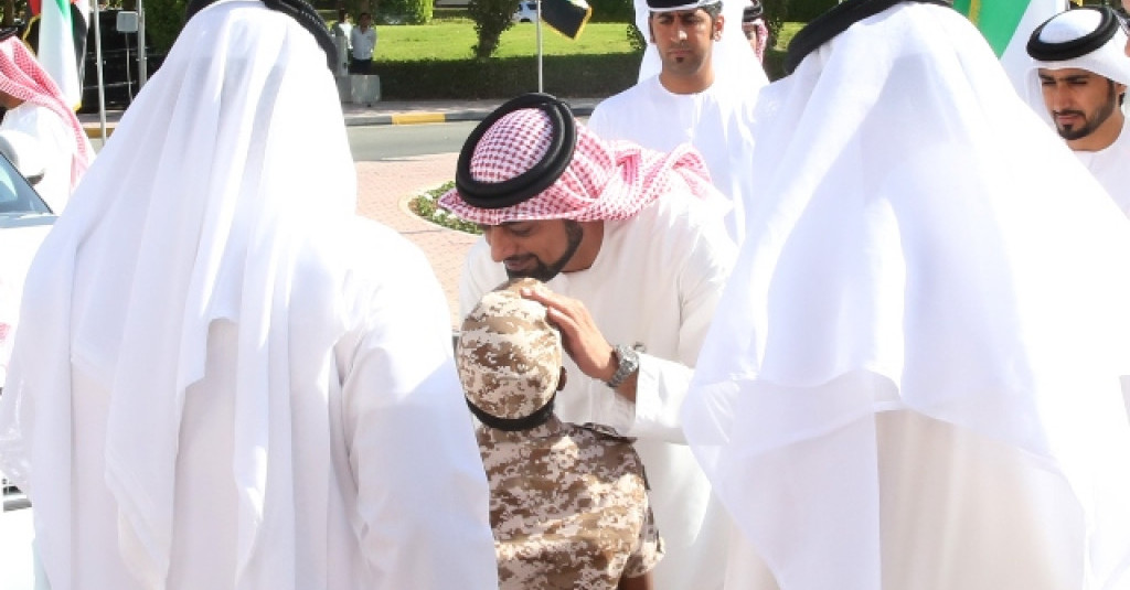 ولي عهد عجمان يشهد احتفالات جامعة عجمان باليوم الوطني الـ44