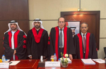 الطالب جاسم الراشد يناقش أطروحته حول مكافحة غسل الأموال عبر الأصول الافتراضية في الإمارات