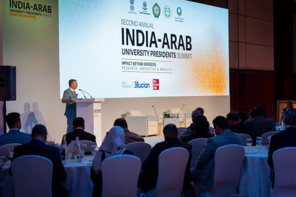 The Second Annual India–Arab University Presidents Summit Opens at Ajman University to Shape the Future of Cross-Regional Higher Education