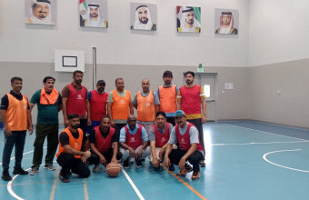 The Unit of Athletics Organizes Basketball Tournament for Ajman Municipality Employees